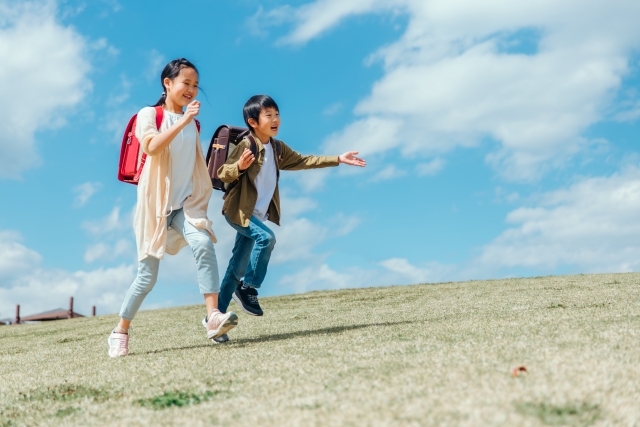 ランドセル、子ども、小学生