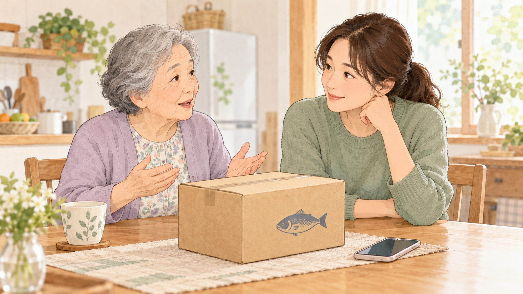 頼んでいない海産物が届いたら？ 年末前に家族で決めたい、代引きの確認ルール